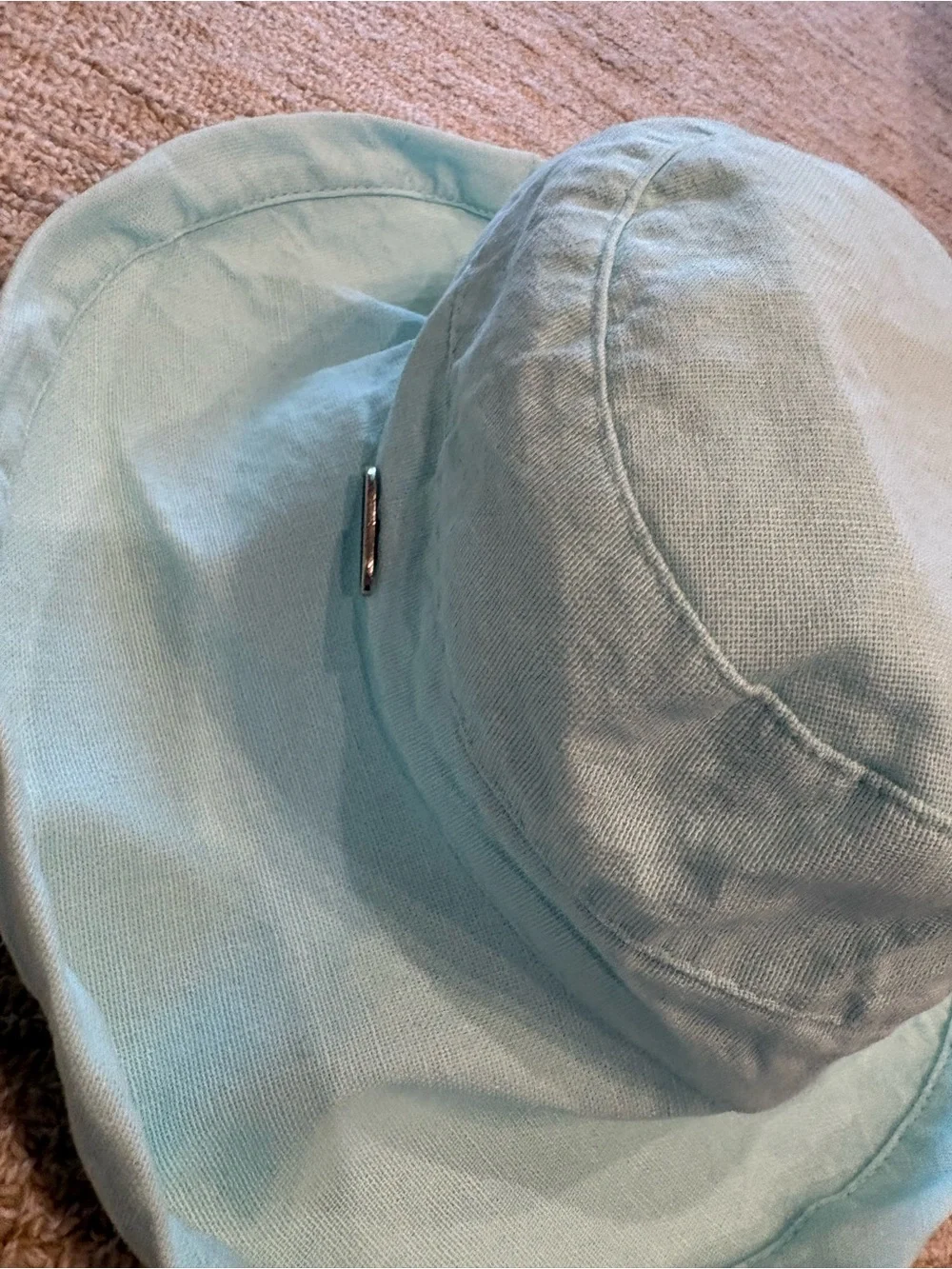 Women's Wide-Brim Sun Hat - Light Aqua